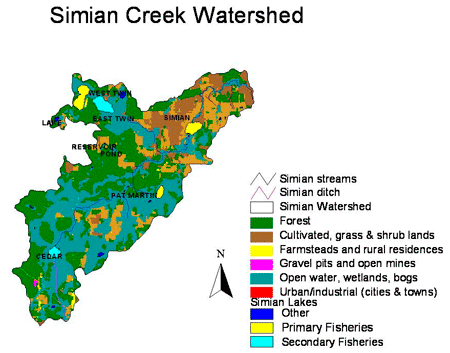 Simian Creek Watershed